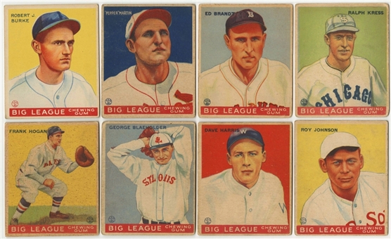 1933 Goudey Collection (28 Different) Including Averill and Martin